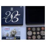 2005 ROYAL MINT COIN SET LOTS OF SILVER 2005 ROYAL MINT COIN SET LOTS OF SILVER