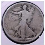 1917 WALKING HALF DOLLAR G 1917 WALKING HALF DOLLAR G