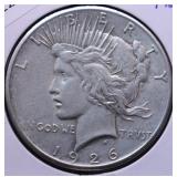 1926 PEACE DOLLAR XF 1926 PEACE DOLLAR XF