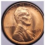 1939 GEM RED LINCOLN CENT 1939 GEM RED LINCOLN CENT