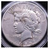 1922 S PEACE DOLLAR VF 1922 S PEACE DOLLAR VF