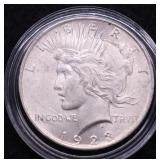 1923 PEACE DOLLAR AU 1923 PEACE DOLLAR AU