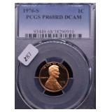 1976 S PCGS PF69DC RED LINCOLN 1976 S PCGS PF69DC RED LINCOLN