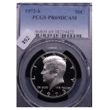 1973 S PCGS PF69DC HALF DOLLAR 1973 S PCGS PF69DC HALF DOLLAR