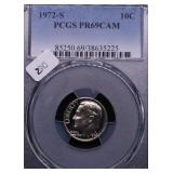 1972 S PCGS PF69DC DIME 1972 S PCGS PF69DC DIME