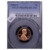 1986 S PCGS PF69DC RED LINCOLN 1986 S PCGS PF69DC RED LINCOLN
