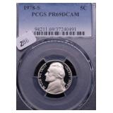 1978 S PCGS PF69DC NICKEL 1978 S PCGS PF69DC NICKEL