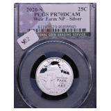 2020 S PCGS PF70DC SILVER QUARTER 2020 S PCGS PF70DC SILVER QUARTER