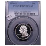 1996 S PCGS PF69DC QUARTER 1996 S PCGS PF69DC QUARTER