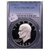 1978 S PCGS PF69DC IKE DOLLAR 1978 S PCGS PF69DC IKE DOLLAR