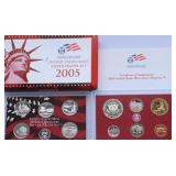 2005 SILVER PROOF SET 2005 SILVER PROOF SET
