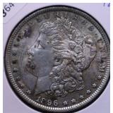 1896 MORGAN DOLLAR XF 1896 MORGAN DOLLAR XF
