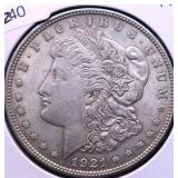 1921 MORGAN DOLLAR XF 1921 MORGAN DOLLAR XF