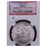 1885 O NGC MS62 MORGAN DOLLAR 1885 O NGC MS62 MORGAN DOLLAR