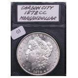 1878 CC CHOICE BU MORGAN DOLLAR 1878 CC CHOICE BU MORGAN DOLLAR