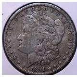 1891 MORGAN DOLLAR VF 1891 MORGAN DOLLAR VF