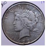 1923 D PEACE DOLLAR VF 1923 D PEACE DOLLAR VF