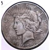 1926 S PEACE DOLLAR VF 1926 S PEACE DOLLAR VF