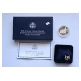 PROOF CAPITOL SILVER DOLLAR W BOX PAPERS PROOF CAPITOL SILVER DOLLAR W BOX PAPERS