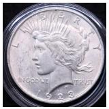 1923 PEACE DOLLAR AU 1923 PEACE DOLLAR AU