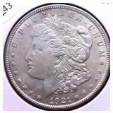 1921 MORGAN DOLLAR AU 1921 MORGAN DOLLAR AU