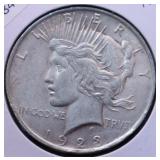 1923 PEACE DOLLAR AU 1923 PEACE DOLLAR AU