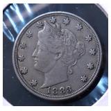 1883 V NICKEL VF 1883 V NICKEL VF