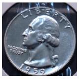 1959 PROOF QUARTER 1959 PROOF QUARTER