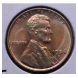 1938 D GEM RED LINCOLN CENT 1938 D GEM RED LINCOLN CENT