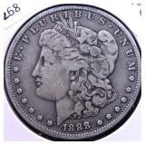 1888 O MORGAN DOLLAR F 1888 O MORGAN DOLLAR F