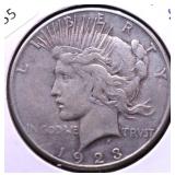 1923 S PEACE DOLLAR VF 1923 S PEACE DOLLAR VF