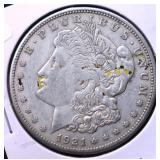 1921 S MORGAN DOLLAR VF 1921 S MORGAN DOLLAR VF