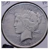 1923 PEACE DOLLAR CULL 1923 PEACE DOLLAR CULL