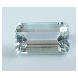 6.54 CT AQUAMARINE STONE 6.54 CT AQUAMARINE STONE