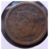 1853 LARGE CENT G 1853 LARGE CENT G