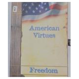 FALKNER AMERICAN VIRTUES-FREEDOM FALKNER AMERICAN VIRTUES-FREEDOM