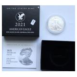 2021 W SILVER EAGLE W BOX PAPERS 2021 W SILVER EAGLE W BOX PAPERS