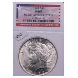 1922 NGC MS62 PEACE DOLLAR 1922 NGC MS62 PEACE DOLLAR