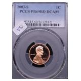 2003 S PCGS PF69DC RED LINCOLN CENT