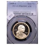 2008 S PCGS PF69DC DOLLAR