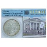 1885 O CHOICE BU MORGAN DOLLAR