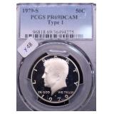1979 S PCGS PF69DC HALF DOLLAR