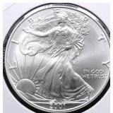 2001 SILVER EAGLE GEM