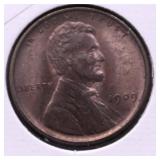 1909 CHOICE BU RB LINCOLN CENT
