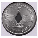 1941 GIBSON FUEL 5 CENTS CHOICE BU