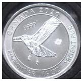 1/2 0Z .9999 SILVER ROUND