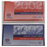 2002 MINT SET P D MINTS
