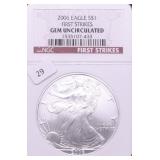 2006 NGC GEM SILVER EAGLE