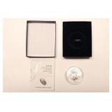 2016 W SILVER EAGLE W BOX PAPERS