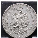 1919 SILVER PESO VF